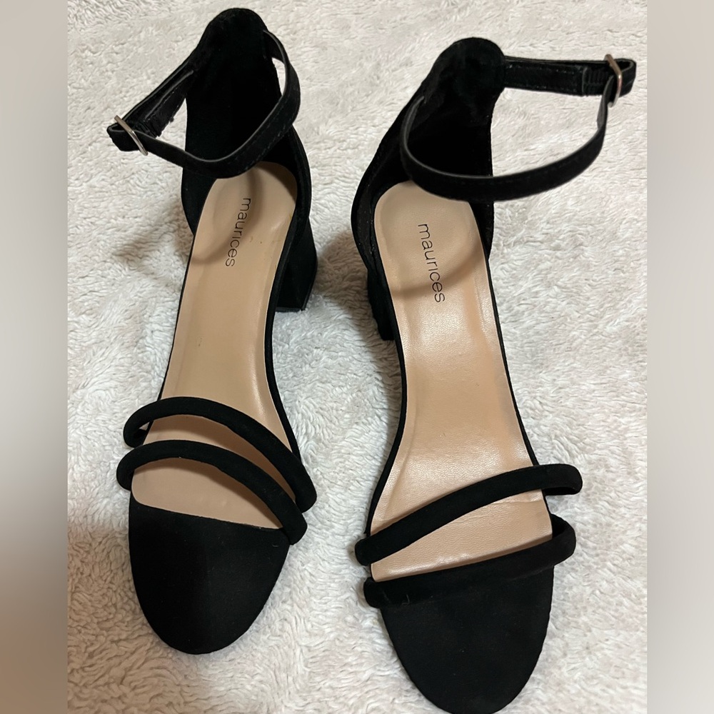 Maurices Elegant Black Heels